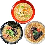 とんこつラーメン3種 食べ比べセット(6人前) 博多風あっさり(とんこつ)、久留米風醤油豚骨(九州男児)、ピリ辛(とんこつ先生) [乾麺 スープ ギフト 贈答 景品 非常食 保存食 即席 ramen noodle]