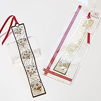 ユーキャン・「城大全集」金の栞付き 金のしおり「花摘む乙女」 – iware - 磐余（いわれ）メタル