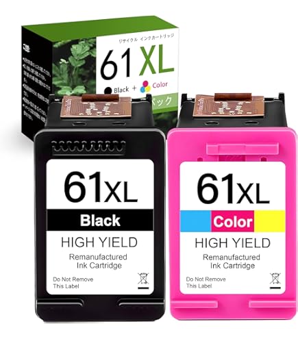 Amazon.co.jp: HP 61 インクカートリッジ カラー (カラー3色一体