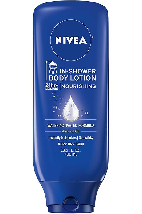 in shower lotion