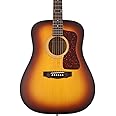 GUILD USA製 エレアコギター ドレッドタイプ PU付 ハードケース付 アンティークバースト D-40E ATB【国内正規品】