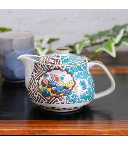 新品未使用　【薄紅花景色　平急須】瀬戸焼 急須 工房「ゆずりは」 新品未使用 【薄紅花景色 平急須】瀬戸焼 急須 工房「ゆずりは」