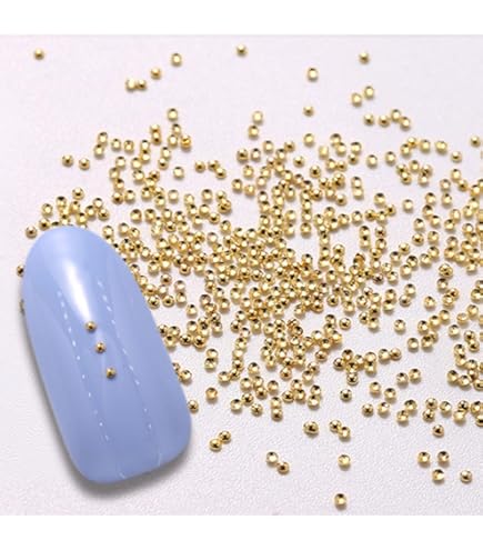 Amazon.co.jp: ネイル メタル パーツ 51 ハーフ ブリオン ラウンド