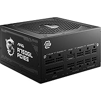 Amazon | MSI MAG A750GL PCIE5 Netzteil, 750W, 80 Plus Gold