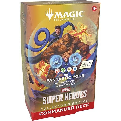 マジック：ザ・ギャザリング | マーベル スーパー・ヒーローズ 統率者デッキ Collector's Edition 『ファンタスティック・フォー』 英語版 MTG トレカ ウィザーズ・オブ・ザ・コースト MSH D53620000