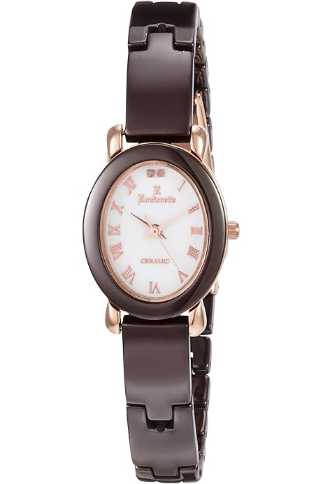 ROMANETTE(ロマネッティ)腕時計 RE-3528L-02 ブラウン Amazon.co.jp: [ロマネッティ] 腕時計 RE-3528L-02 レディース