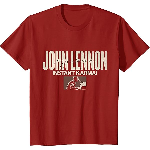 Amazon | ジョン・レノン-ロックンロール 長袖Tシャツ | Tシャツ