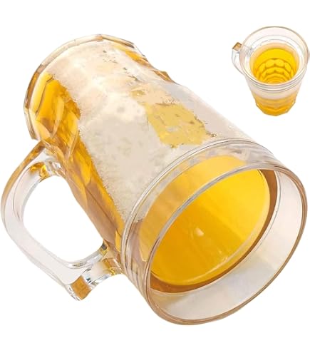 美味そうに見えるジョッキ Amazon.co.jp: ファーストアロー なんちゃってビアジョッキ