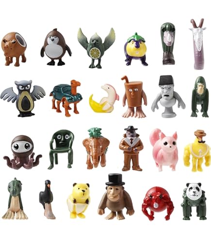 Amazon | Hangkaibh [24点入り]イタリアン ブレインロット フィギュア