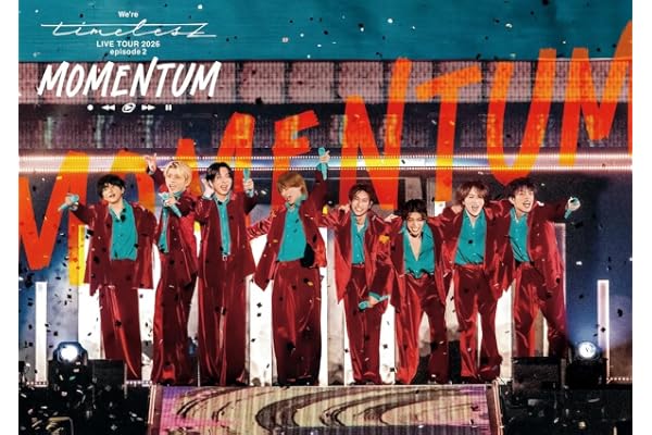 We're timelesz LIVE TOUR 2026 episode 2 MOMENTUM (通常盤)(3枚組) [Blu-ray]