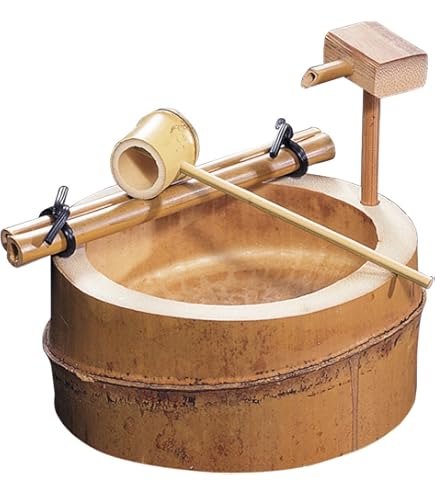 茶道具 湯桶+つくばい柄杓 つくばい柄杓 - 茶道具・抹茶通販