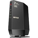 バッファロー Wi-Fi 7 ルーター 5764+688Mbps EasyMesh 有線10Gbps デュアルバンド WSR6500BE6P/N10G | 【Amazon.co.jp限定】, 11be, MLO, ブラック