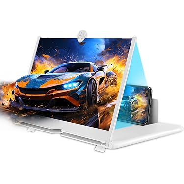 ✨️大人気✨️3D拡大スクリーン スマートフォン用 Amazon.co.jp: 画面拡大鏡 - 携帯電話・スマートフォン