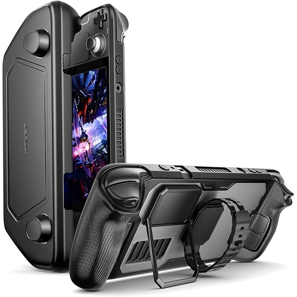 PGmoon Gaming Backpack For Steam Deck - 40L Travel Case With Game Card Holder & Multiple Pockets