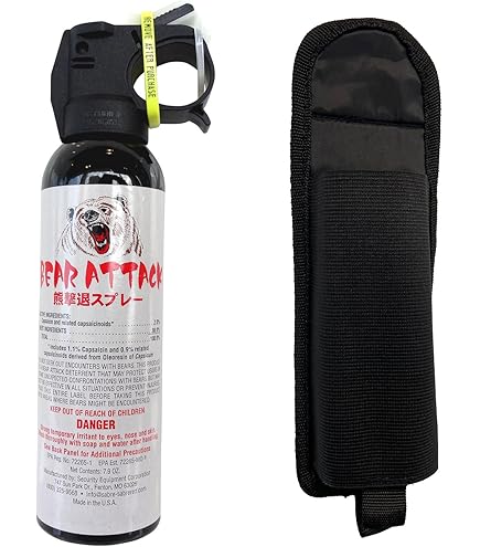 Amazon.co.jp: 熊撃退スプレー（強力）アメリカ森林警備隊採用品  