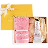 ロクシタン(L'OCCITANE) チェリーブロッサム ハンドクリーム タオル付き ギフトセット ギフト 誕生日 人気 女性 男性 送別 プレゼント 母の日