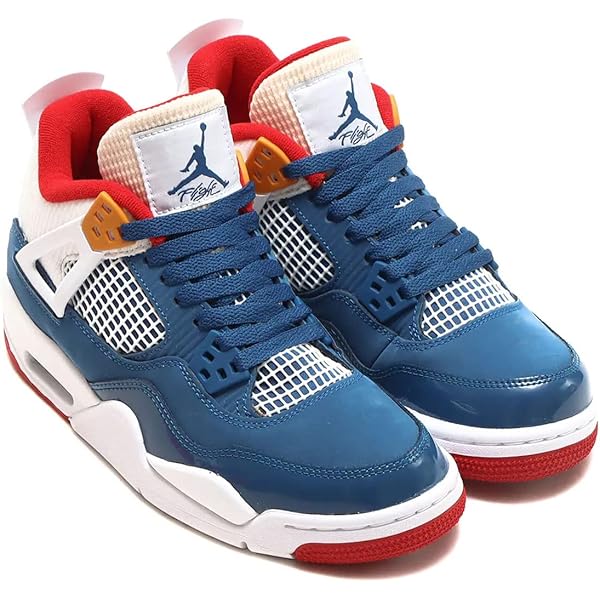 【値下げ】Air Jordan 4 ホワイト/イエロー/ネイビー 28.5CM Yahoo!オークション -「jordan 4 28.5」の落札相場・落札価格