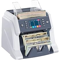 RIBAO BC-40 新札対応紙幣計数機 紙幣カウンター 動作品 Amazon | RIBAO BC-40マネーカウンティングマシン