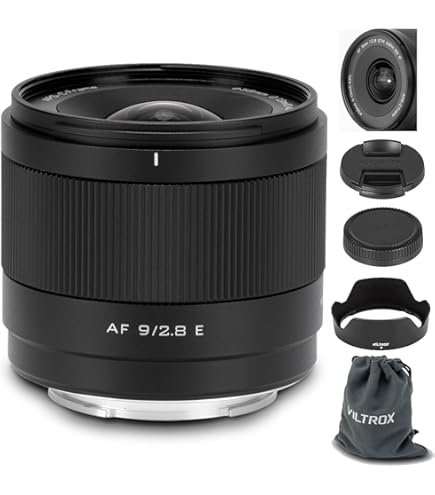 Amazon.co.jp: Viltrox AF 9mm F2.8 AIR STM ASPH ED IF Eマウント