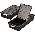 JEJ ベット下収納ボックス 2個組 ブラウン BR (日本製) 9504290