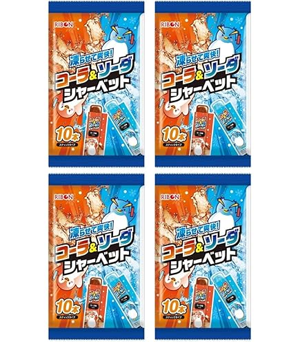 果汁100% フローズンシャーベット リボン 果汁100％ フローズンシャーベット 9本入×16袋 : ロイヤル