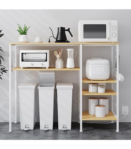 LVB キッチンラック レンジ台 キッチン 収納 引き出し付き Amazon.co.jp: LVB キッチンラック レンジ台 キッチン 収納 引き出し