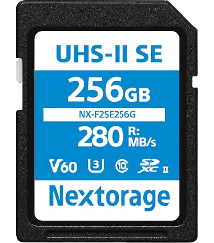 SanDisk Extreme PRO 256GB SDXCカード V60 280MB/秒