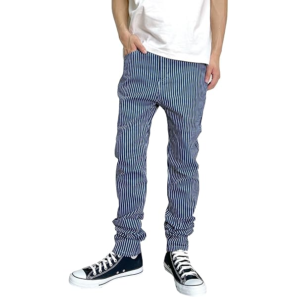 needles ストライプデザイン サルエルパンツ デニム needles ストライプデザイン サルエルパンツ デニム needles