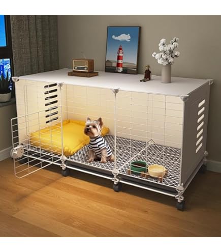 ケージ クレート サークル 犬小屋 大型犬 Amazon | 小型大型犬用クレート、小型および中型犬用の強化犬 ゲージ