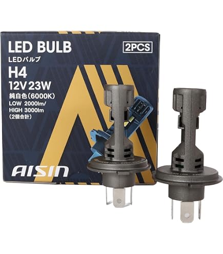新品 レイブリック RK41 H4 Hi/Low LEDヘッドライト 車検対応 Amazon | RAYBRIG(レイブリック)ヘッドランプ用LEDバルブ 12V・24V 21