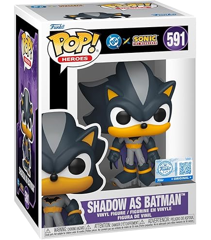Funko Pop! Heroes: Justice League & Sonic - Knuckles/Superman