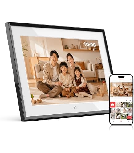 Amazon | 11インチ スマートWiFiデジタルフォトフレーム 1920x1280 FHD