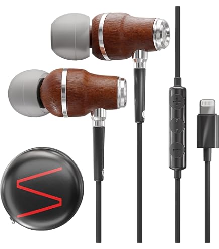 Amazon.co.jp: シンフォニゼーション iPhoneイヤホン 有線重低音