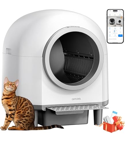 Amazon | LALAHOME 全自動スマート猫トイレ RealScooper Pro 「猫砂の