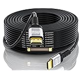 4K HDMIケーブル 30m，イコライザー付きハイスピード hdmi2.0 ケーブル & 4K 60hz 2K 1080P 3D HDCP2.2 イーサネット ARC(オーディオリターンチャンネル)，対応UHDテレビ、PC、モニター など適用