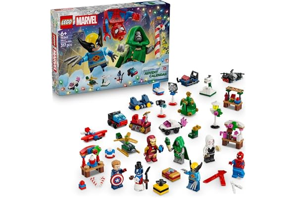 レゴ(LEGO) マーベル レゴ ǀ マーベル アドベントカレンダー2026 76340 おもちゃ 男の子 女の子 | 玩具 誕生日 クリスマス プレゼント ギフト デコレーション 飾り クリスマスプレゼント クリスマスギフト オーナメントブロック 知育 6歳 7歳 8歳 9歳 マーベル グッズ フィギュア 対戦 ロボット 子供 317ピース