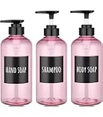 Amazon｜Segbeauty シャンプーボトル ディスペンサー 詰め替えボトル