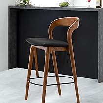 Amazon｜タンスのゲン カウンターチェア 単脚 天然木アッシュ