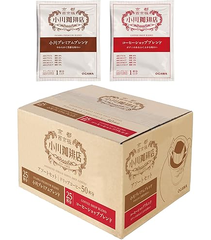 Amazon.co.jp: 小川珈琲 期間限定 春珈琲ドリップコーヒー 9杯分 ×3個