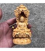 Amazon｜木彫りの仏像 阿弥陀三尊 【 阿弥陀如来 観音菩薩 勢至菩薩