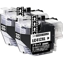 Amazon.co.jp: Aseker互換LC412 LC412XL LC412XLBKインク高容量