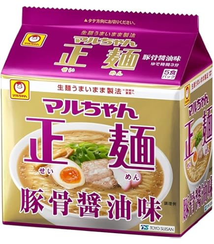 Amazon.co.jp: マルちゃん正麺 醤油味 5食パック : 食品・飲料・お酒