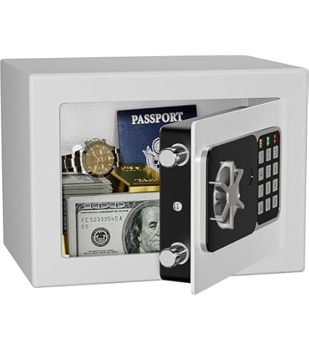 Amazon.co.jp: Zxyler ミニ金庫｜A4 ファイル対応 家庭用小型ロッカー