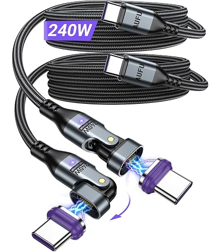 Amazon.co.jp: PD240W USB Type C ケーブル 16pin マグネット 充電