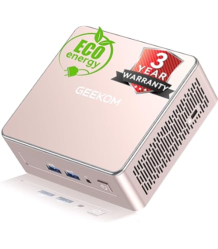 Amazon.co.jp: GEEKOM A5 2027年版ミニPC、Ryzen 7 7730U、16GB RAM