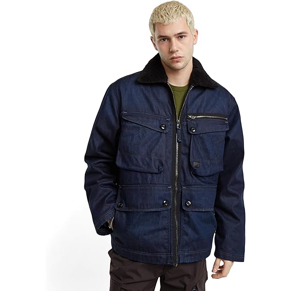Amazon.co.jp: [ジースターロゥ] デニムジャケット メンズ ストレッチ