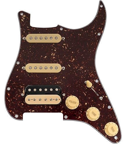 Amazon.co.jp: Musiclily Pro 9穴 HH ムスタングピックガード 2