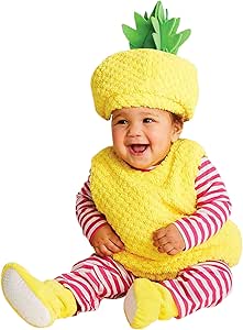 Amazon 赤ちゃん ハロウィン 撮影 インスタ に ベビー コスチューム パイナップル フルーツ キッズコスチューム おもちゃ