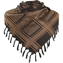 Amazon | [鏡乃堂] アフガンストール 髑髏 スカル アラブ