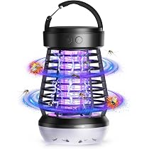電撃殺虫器 電気蚊取り器 LED光源吸引式捕虫器 強力電撃殺虫器① Amazon | 電撃殺虫器【2026年新版·金賞傑作】Onefun 電撃殺虫器 コバエ